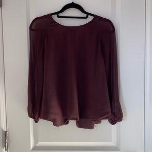 Aritzia Silk blouse